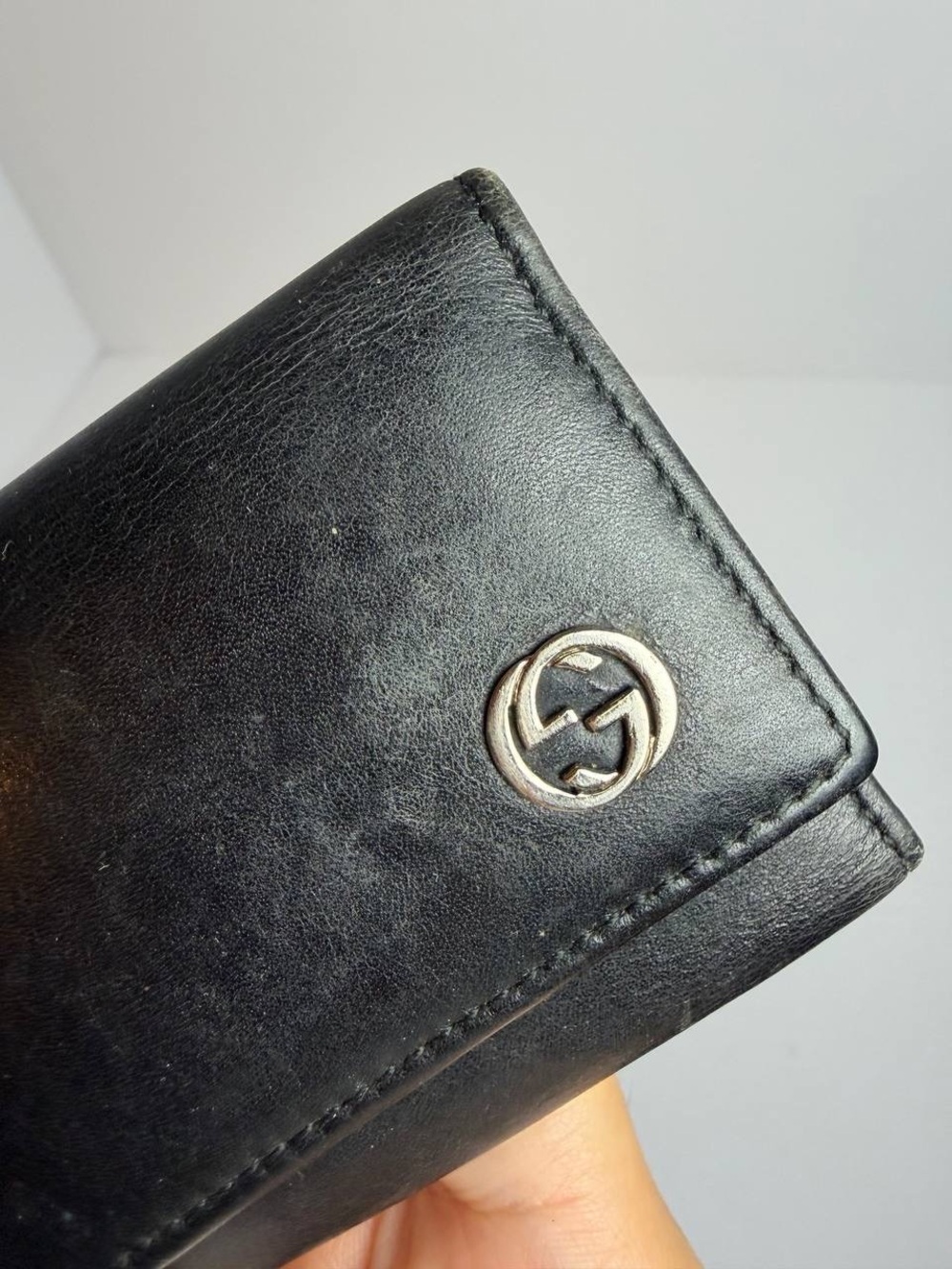 Gucci Black Leather Key Holder Case - Picture 2 of 10